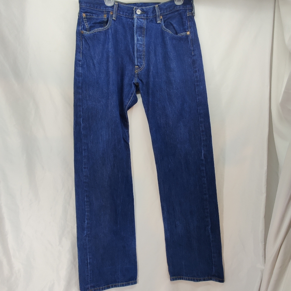 Levi's 501 button fly jeans 36x34